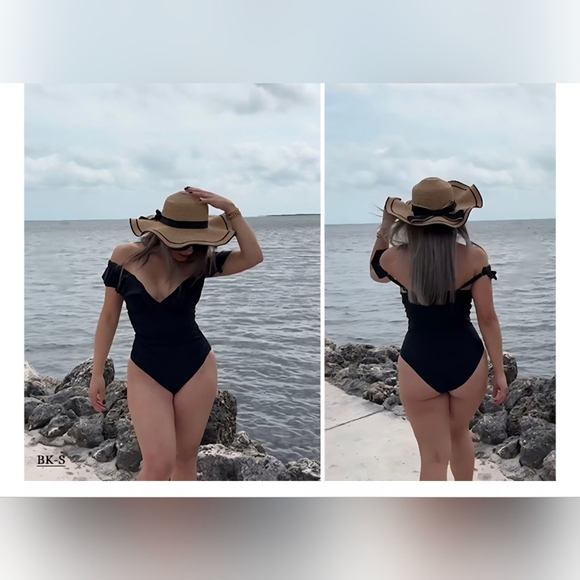 SHAPERIN Women's Puffle One Piece Swimsuit #974 - Picture 8 of 12